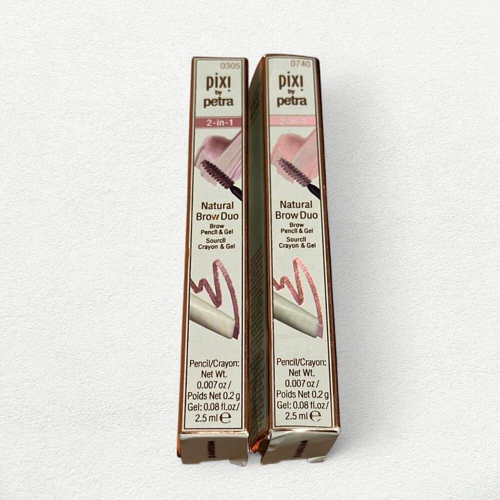 Pixi by Petra Natural Brow Duo Bundle in Natural Brown & Natural Blonde